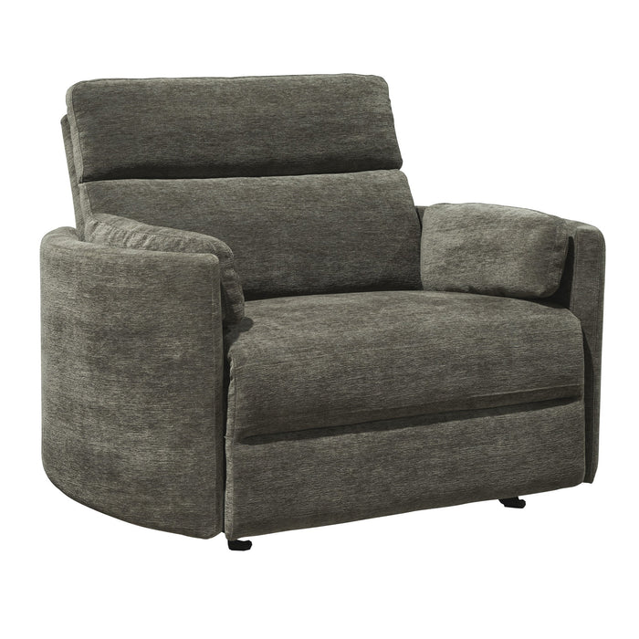 Modern Living - Radius Extra Wide Power Glider Recliner in Krypton (Set of 2) - Perfect Nursery Chair - MRAD#812GP-XL-2-KRY