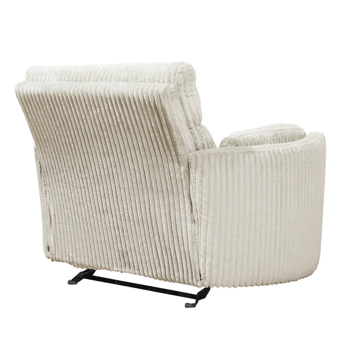 Modern Living - Radius Power Glider Recliner in Mega Ivory - Perfect Nursery Chair - MRAD#812GP-XL-MGIV