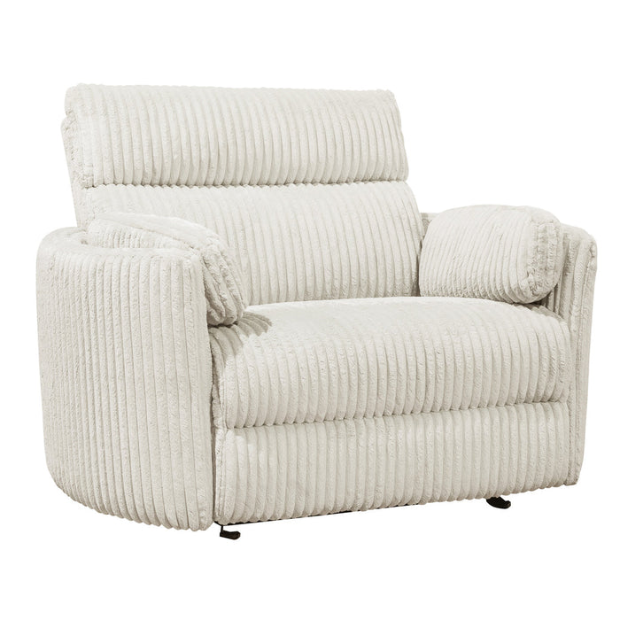 Modern Living - Radius Power Glider Recliner in Mega Ivory - Perfect Nursery Chair - MRAD#812GP-XL-MGIV