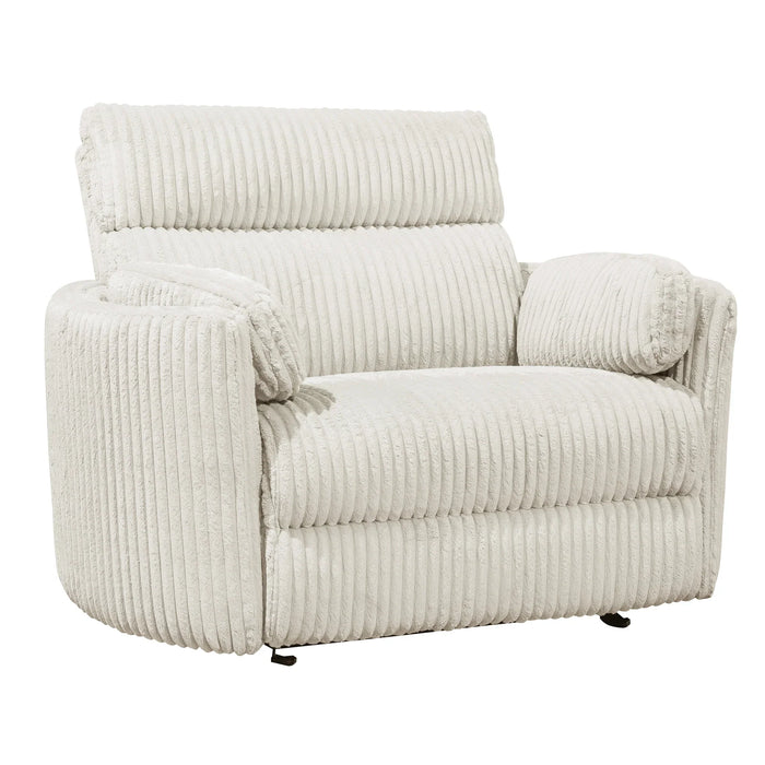 Modern Living - Radius Extra Wide Power Glider Recliner in Mega Ivory (Set of 2) - Perfect Nursery Chair - MRAD#812GP-XL-2-MGIV