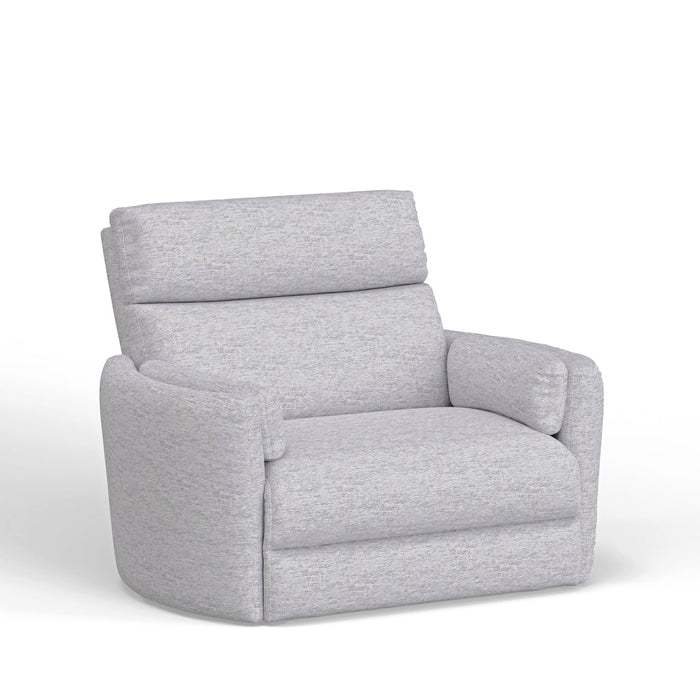 Modern Living - Radius Power Glider Recliner in Mineral - Perfect Nursery Chair - MRAD#812GP-XL-MIN