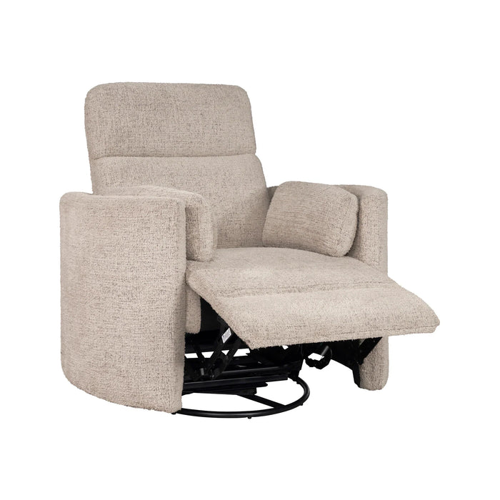 Modern Living - Radius Manual Swivel Recliner in Burlap (Set of 2) - MRAD#812GS-2-BRLP