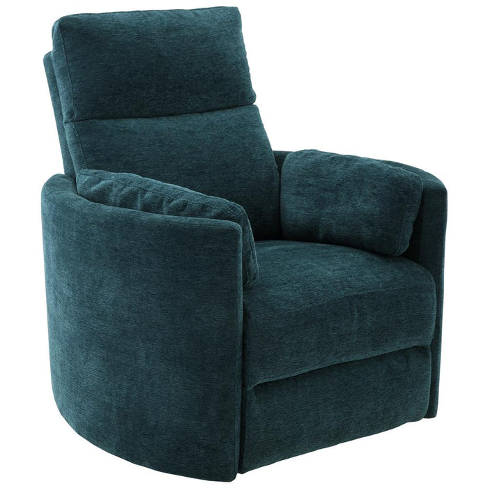 Modern Living - Radius Manual Swivel Recliner in Peacock (Set of 2) - MRAD#812GSP-2-PEA