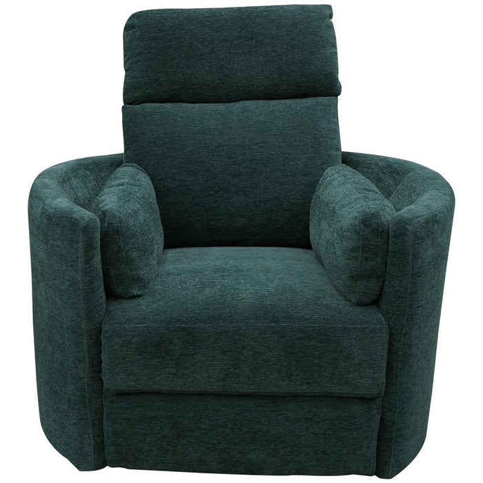 Modern Living - Radius Manual Swivel Recliner in Peacock (Set of 2) - MRAD#812GSP-2-PEA