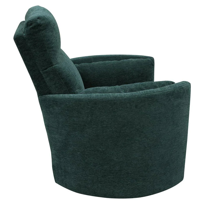 Modern Living - Radius Manual Swivel Recliner in Peacock (Set of 2) - MRAD#812GSP-2-PEA