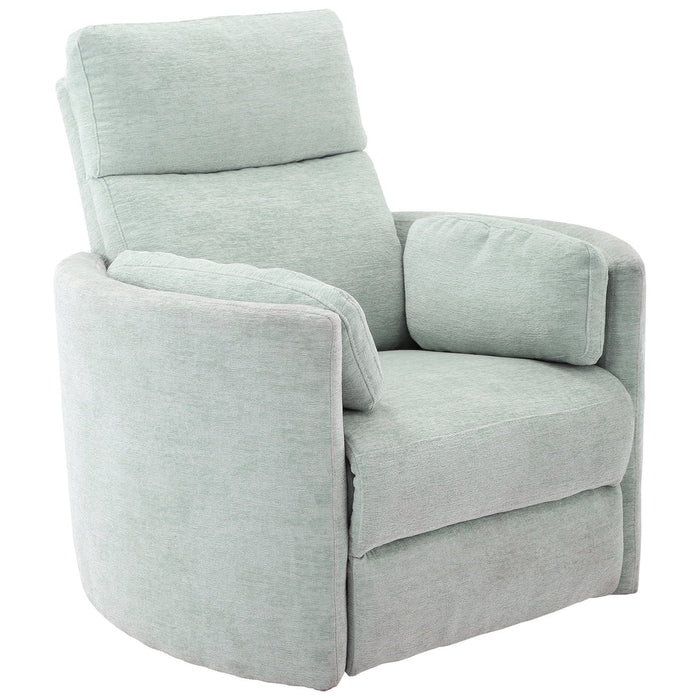 Modern Living - Radius Glider Swivel Power Recliner in Windstream -Set of 2- MRAD#812GSP-WIN