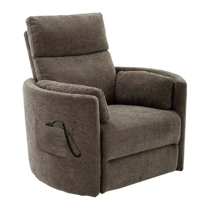 Modern Living - Radius Swivel Power Glider Recliner in Krypton (Set of 2) - MRAD#812LIFT-2-KRY