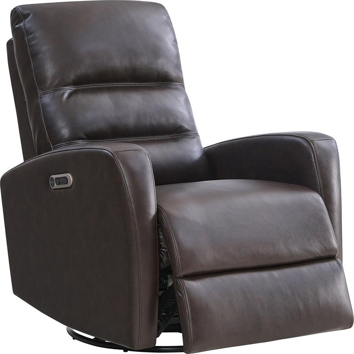 Modern Living - Ringo Power Swivel Glider Recliner in Florence Brown (Set of 2) - MRIN#812GSPH-2-FBR