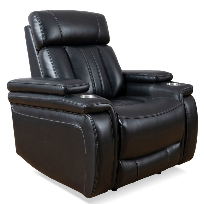 Modern Living - Royce Power Recliner in Midnight - MROY#812PH-MID