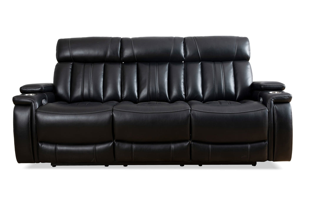 Modern Living - Royce Power Drop Down Console Sofa in Midnight - MROY#832PH-MID