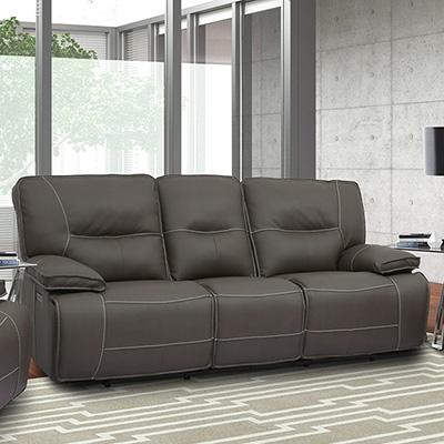 Modern Living - Spartacus 2 Piece Power Sofa Set in Haze - MSPA-32PH-HAZ