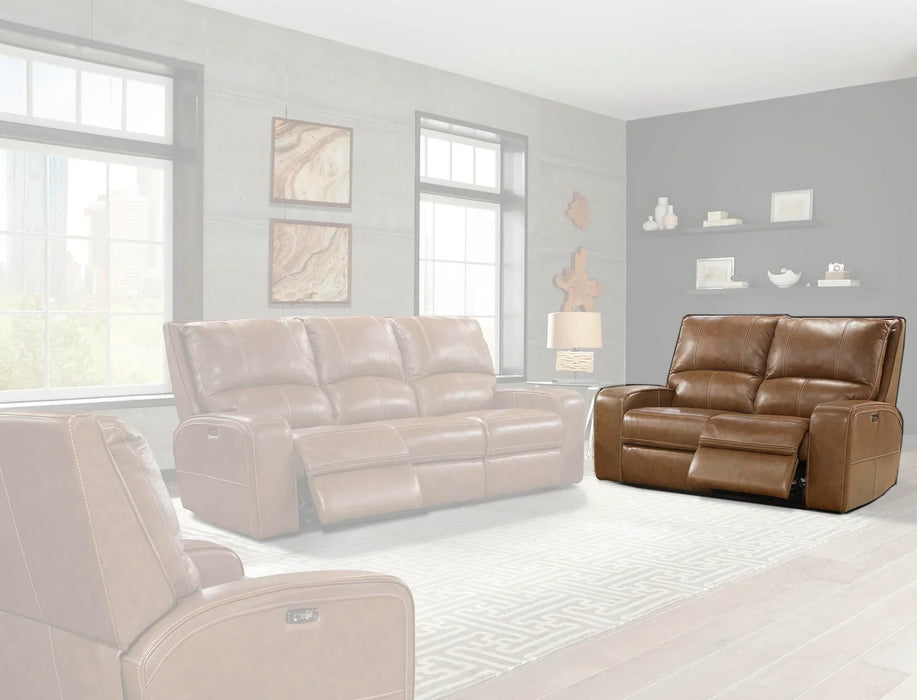 Modern Living - Swift 2 Piece Power Sofa Set in Bourbon - MSWI-31PH-BOU