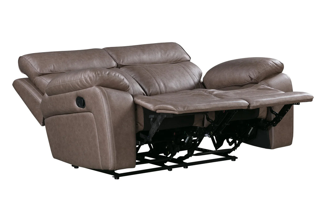 Modern Living - Theon Reclining Loveseat in Stokes Toffee - MTHE#822-STOF