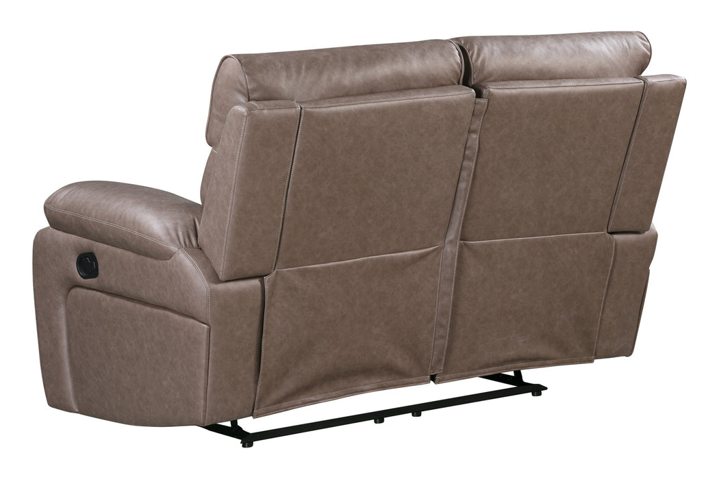 Modern Living - Theon Reclining Loveseat in Stokes Toffee - MTHE#822-STOF