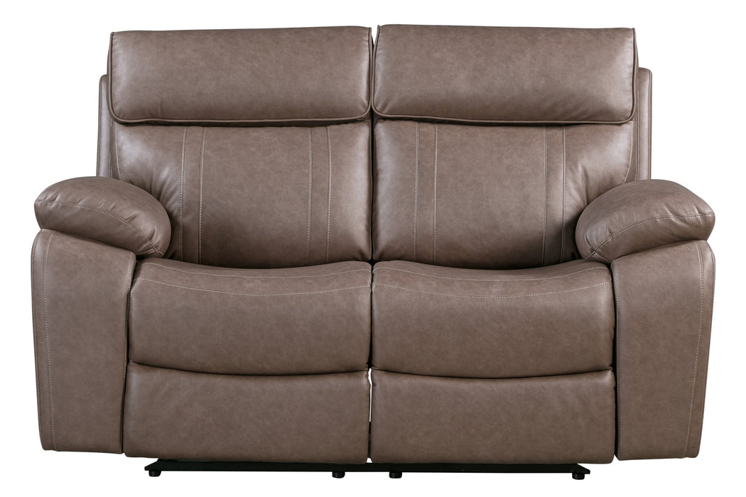 Modern Living - Theon Reclining Loveseat in Stokes Toffee - MTHE#822-STOF