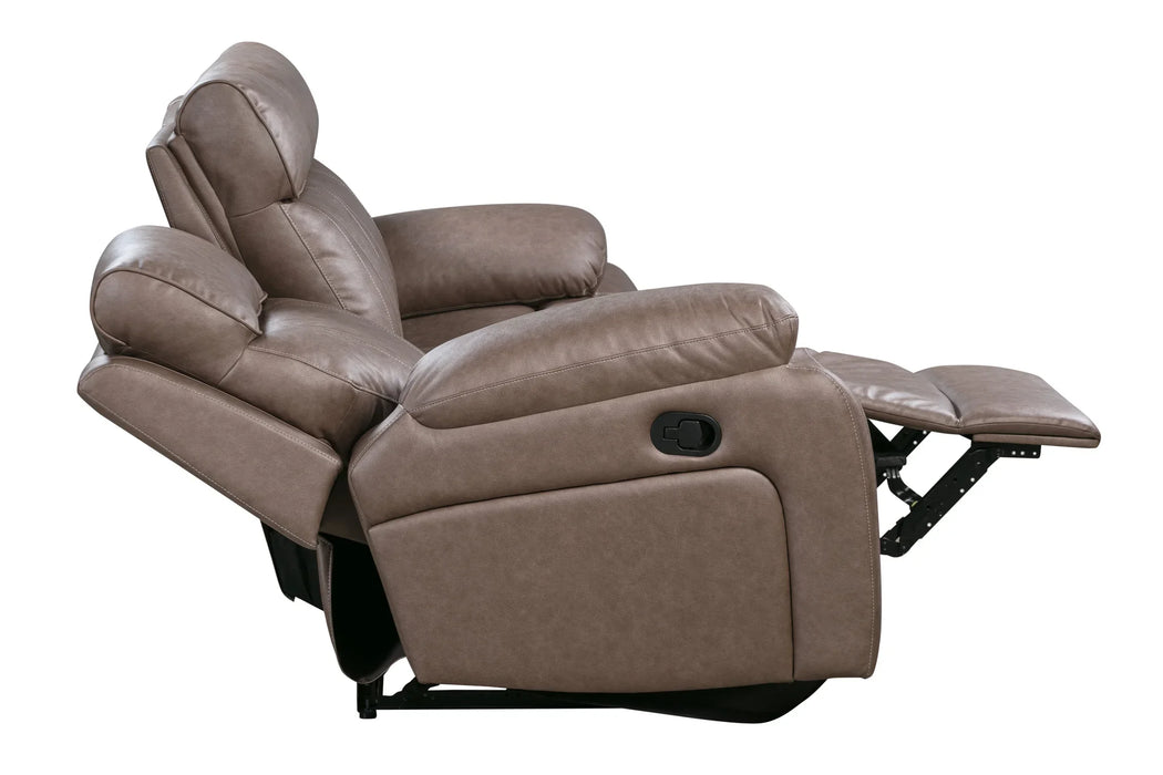 Modern Living - Theon Reclining Loveseat in Stokes Toffee - MTHE#822-STOF