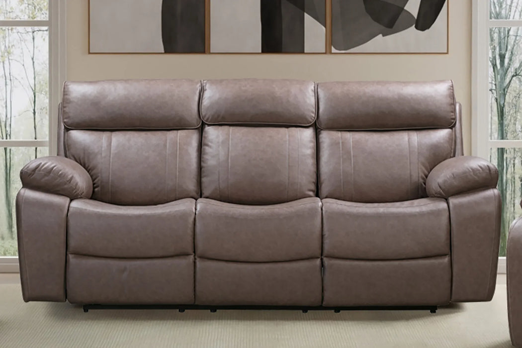 Modern Living - Theon Manual Sofa with Drop Down Table in Stokes Toffee - MTHE#834-STOF