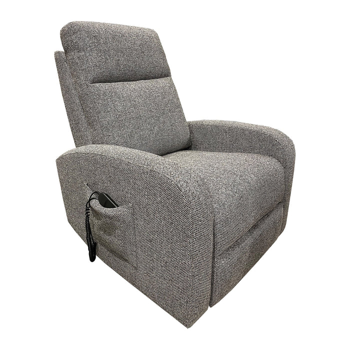 Modern Living - Thriller Power Swivel Glider Recliner in Natural Beauty Grey (Set of 2) - MTHR#812GSP-2-NBG