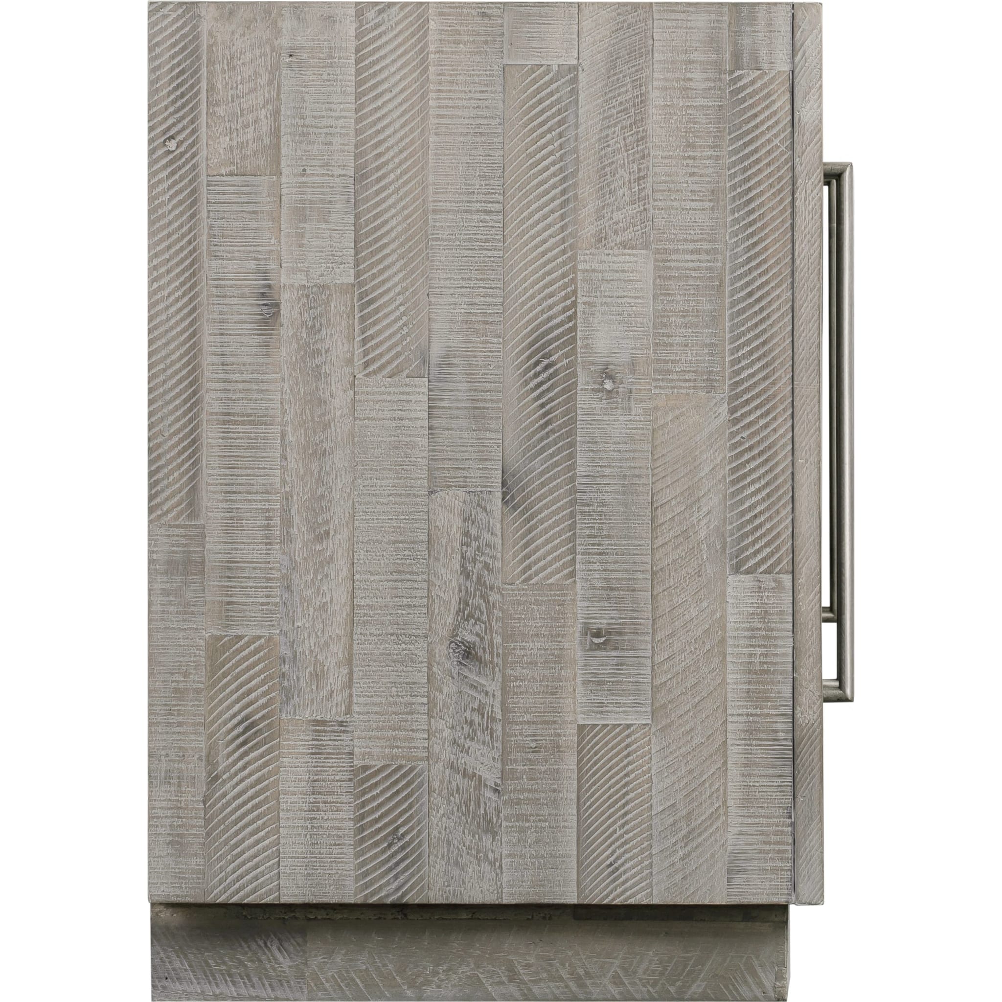 Alexandrda Solid Wood 74 inch Media Console in Rustic Latte