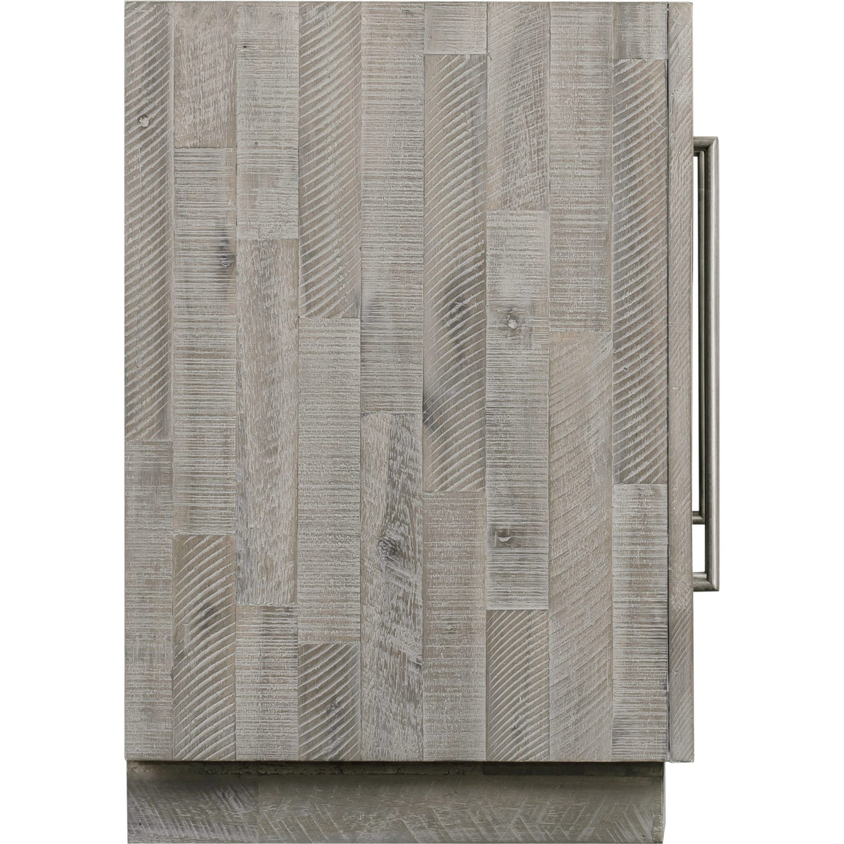 Alexandrda Solid Wood 74 inch Media Console in Rustic Latte