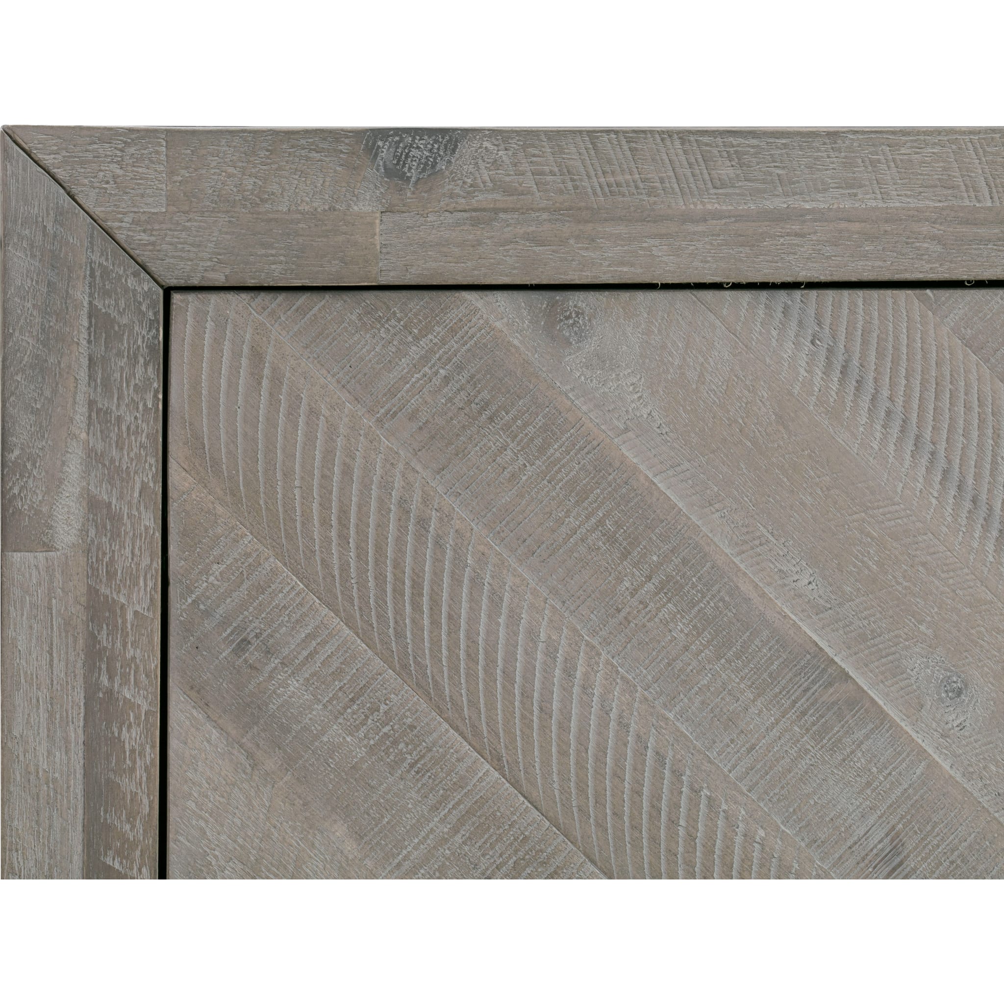 Alexandrda Solid Wood 74 inch Media Console in Rustic Latte