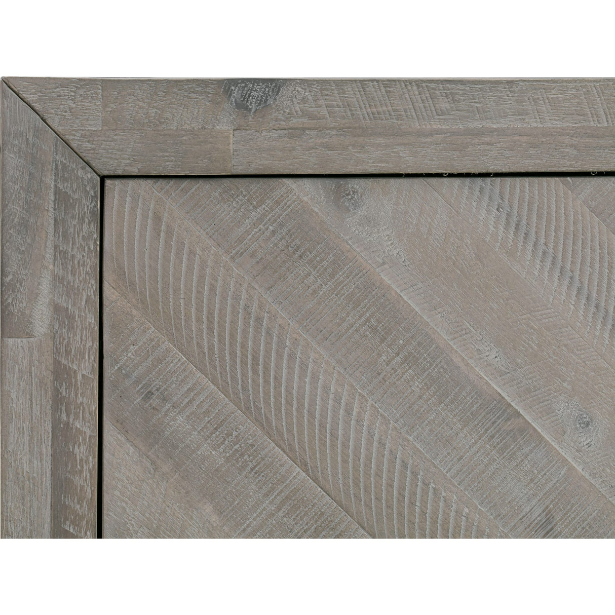 Alexandrda Solid Wood 74 inch Media Console in Rustic Latte