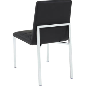 Amalfi Mtl Bck Chr - Soot/Chrm