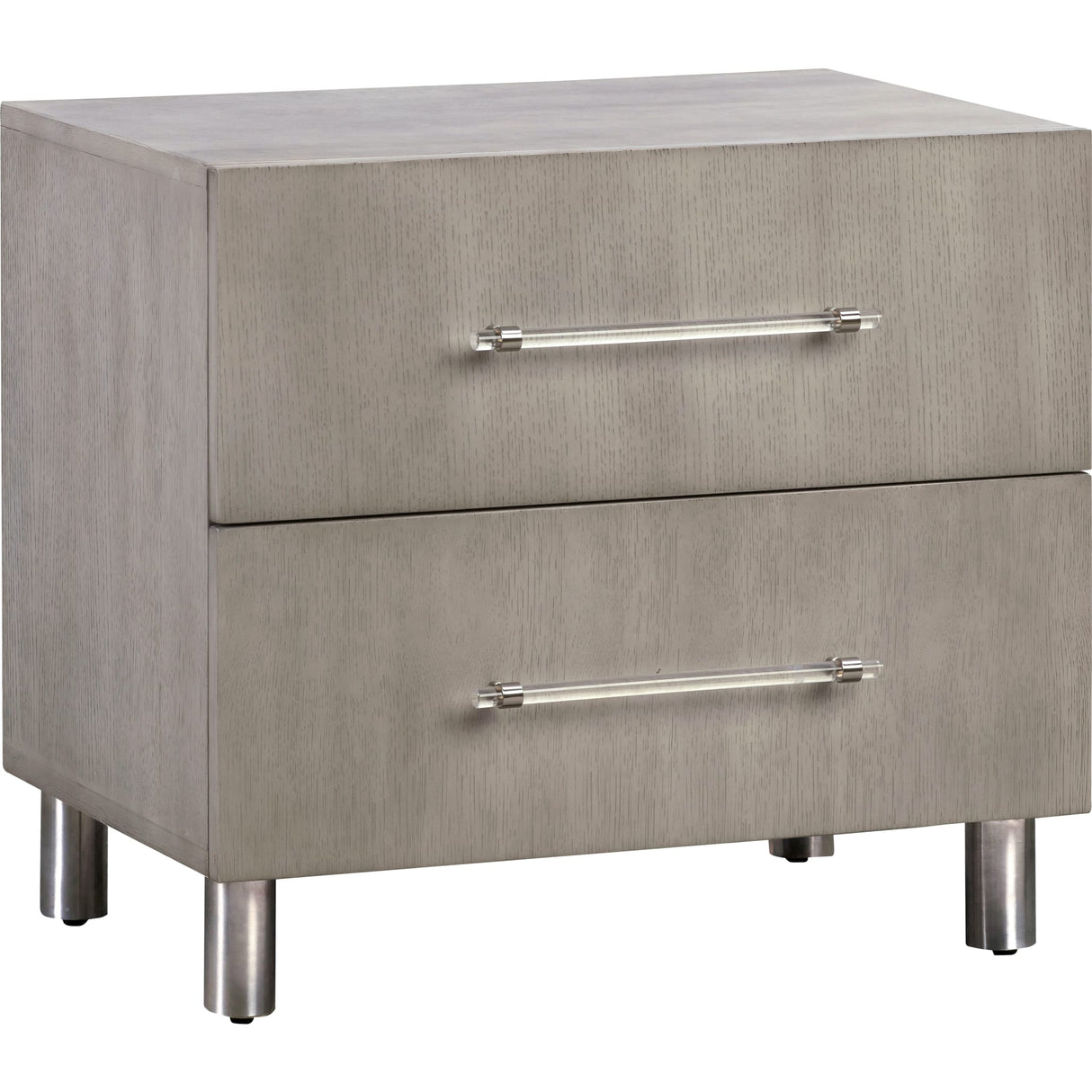 Argento Nightstand in Misty Grey