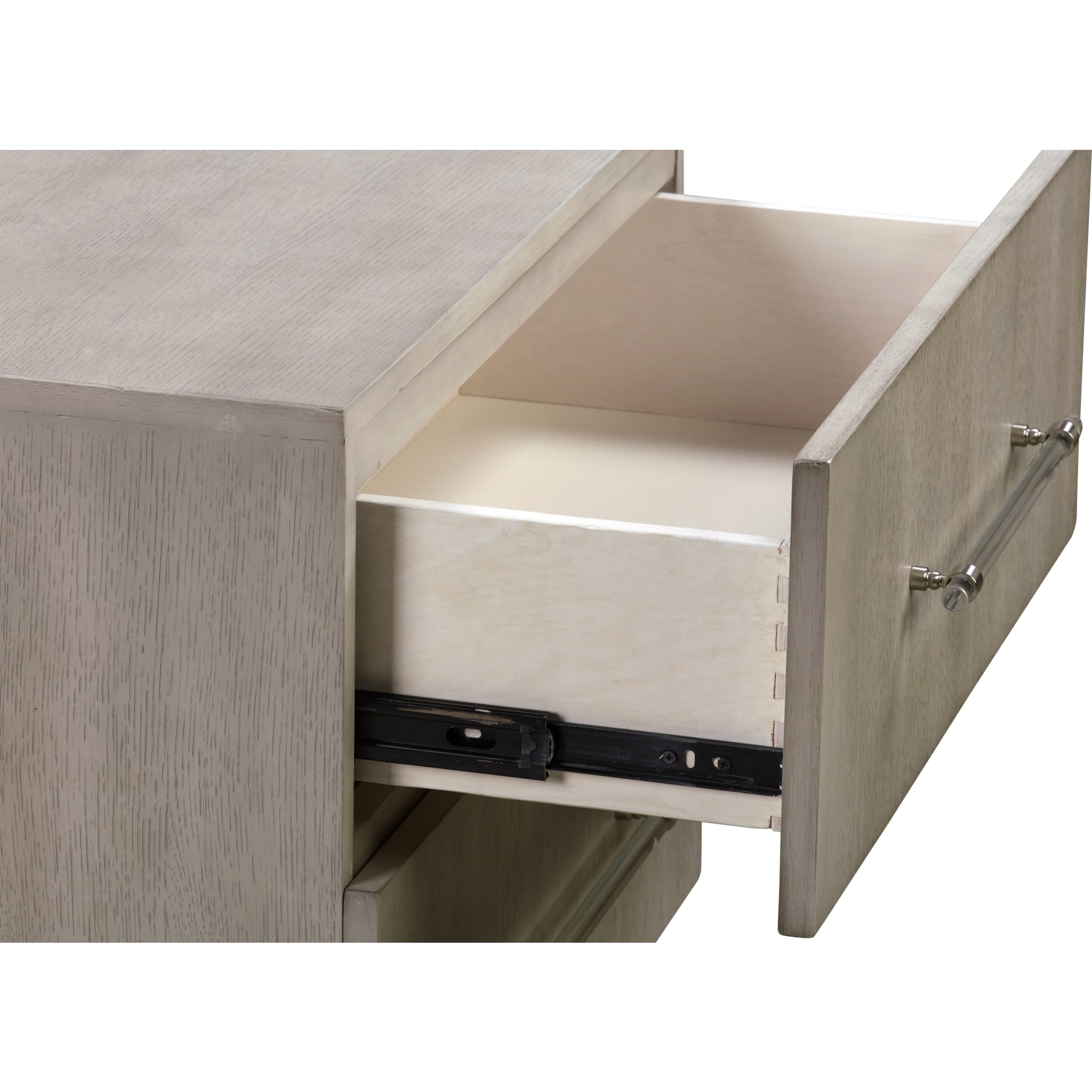 Argento Nightstand in Misty Grey