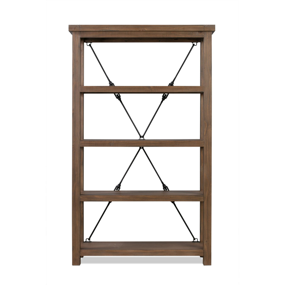 Autumn Open Shelving Unit Flint Oak