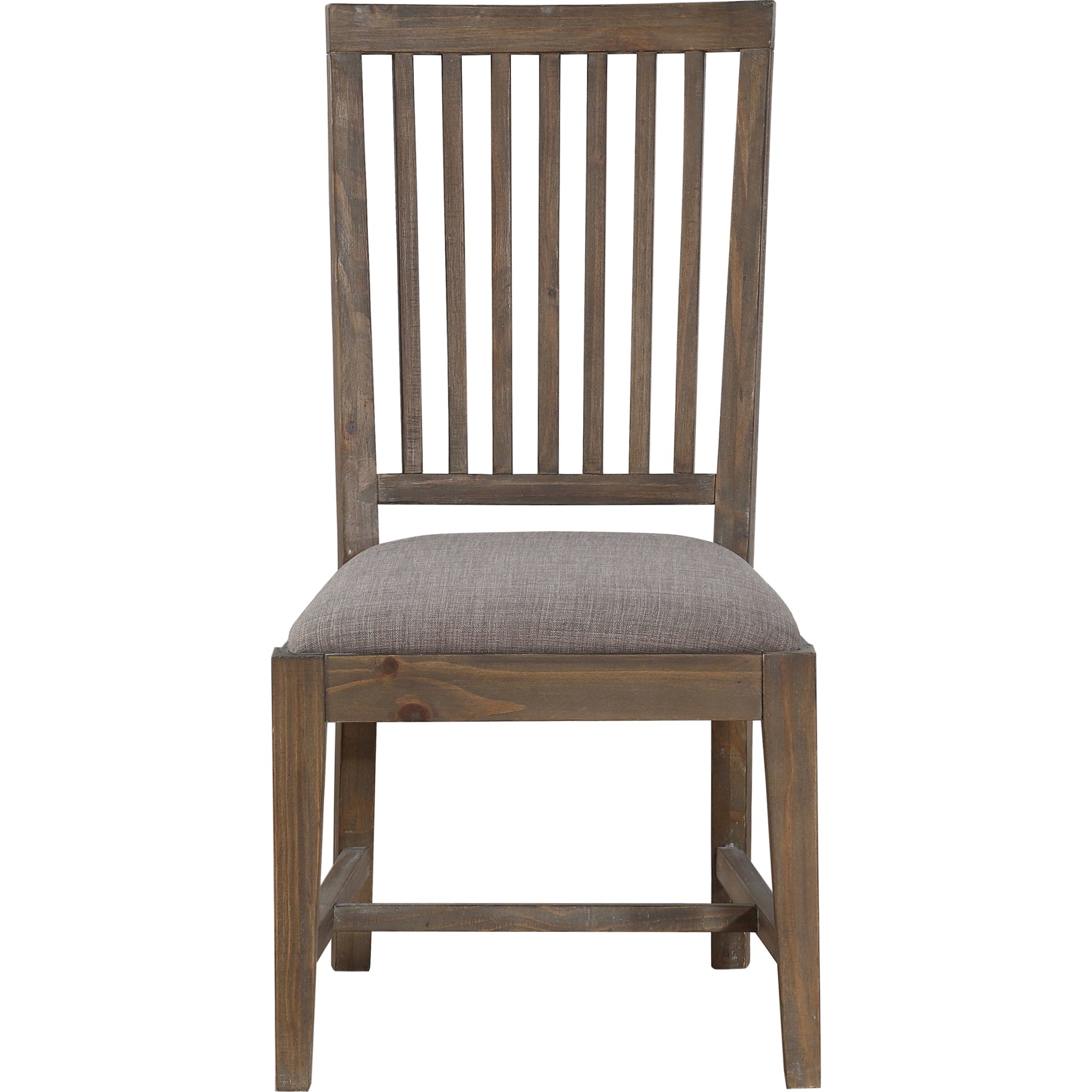 Autumn Solid Wood Upholstered Dining Chair in Flint Oak