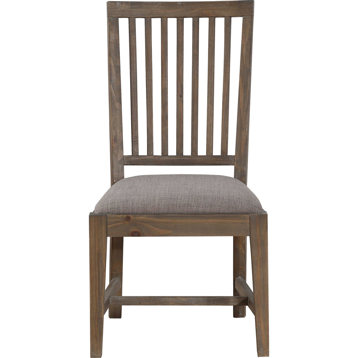 Autumn Solid Wood Upholstered Dining Chair in Flint Oak