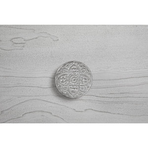 Boho Chic Nighstand in Washed White