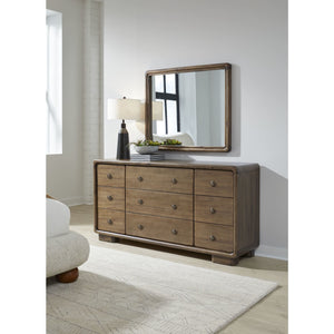 Boka Beveled Glass Wall or Dresser Mirror in Impala