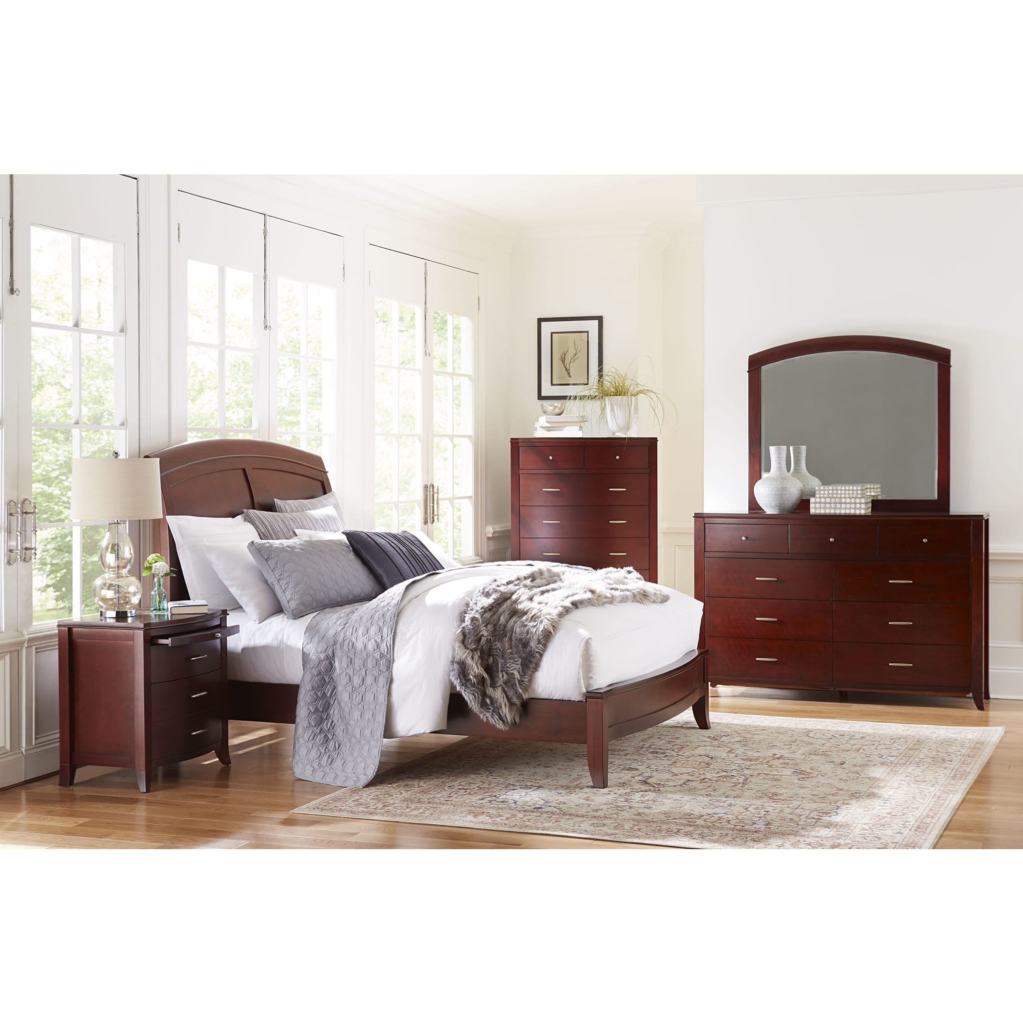 Brighton Nine Drawer Dresser In Cinnamon (2024)