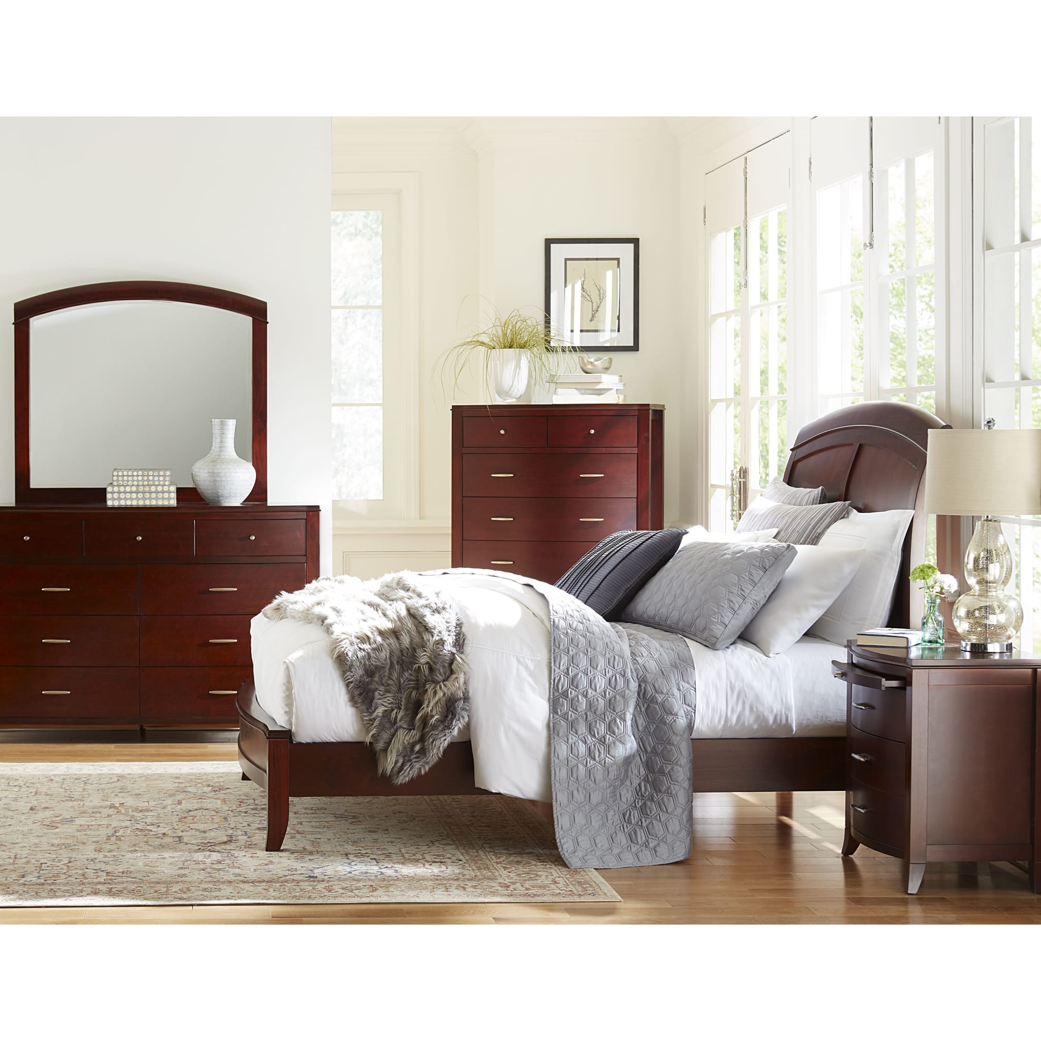 Brighton Nine Drawer Dresser In Cinnamon (2024)