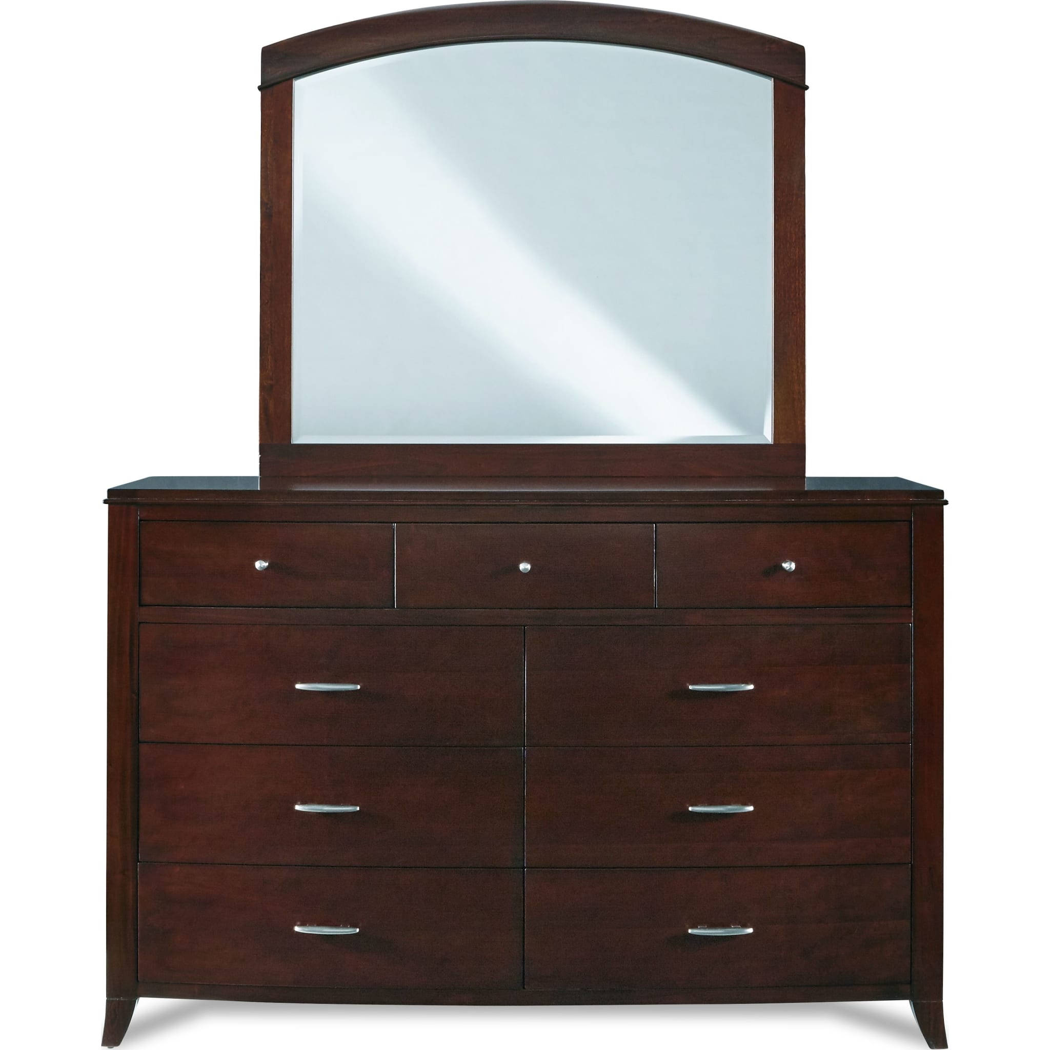 Brighton Nine Drawer Dresser In Cinnamon (2024)