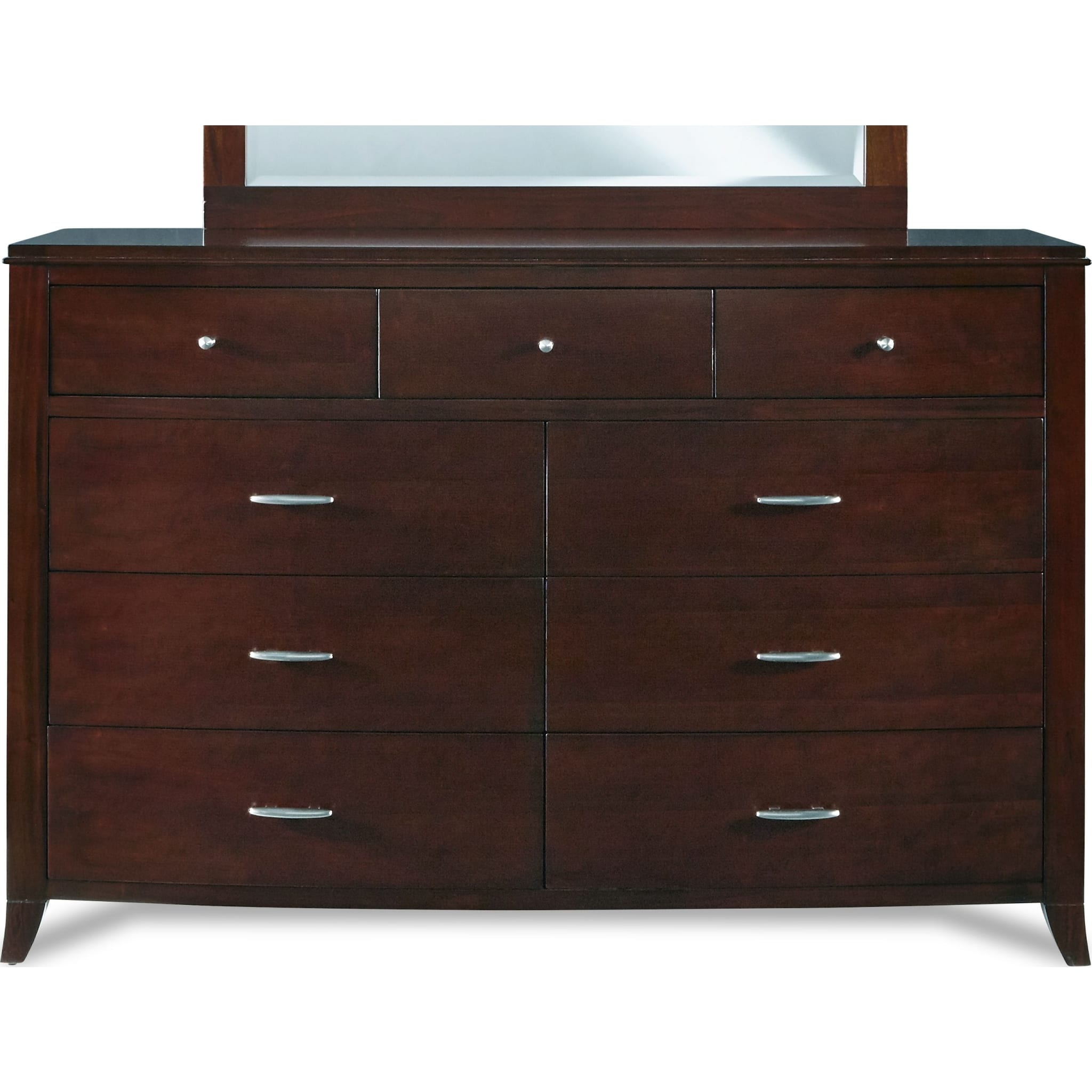Brighton Nine Drawer Dresser In Cinnamon (2024)