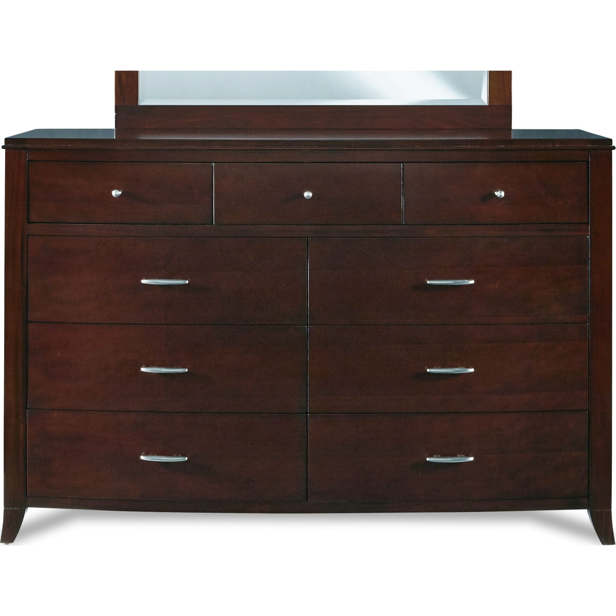 Brighton Nine Drawer Dresser In Cinnamon (2024)