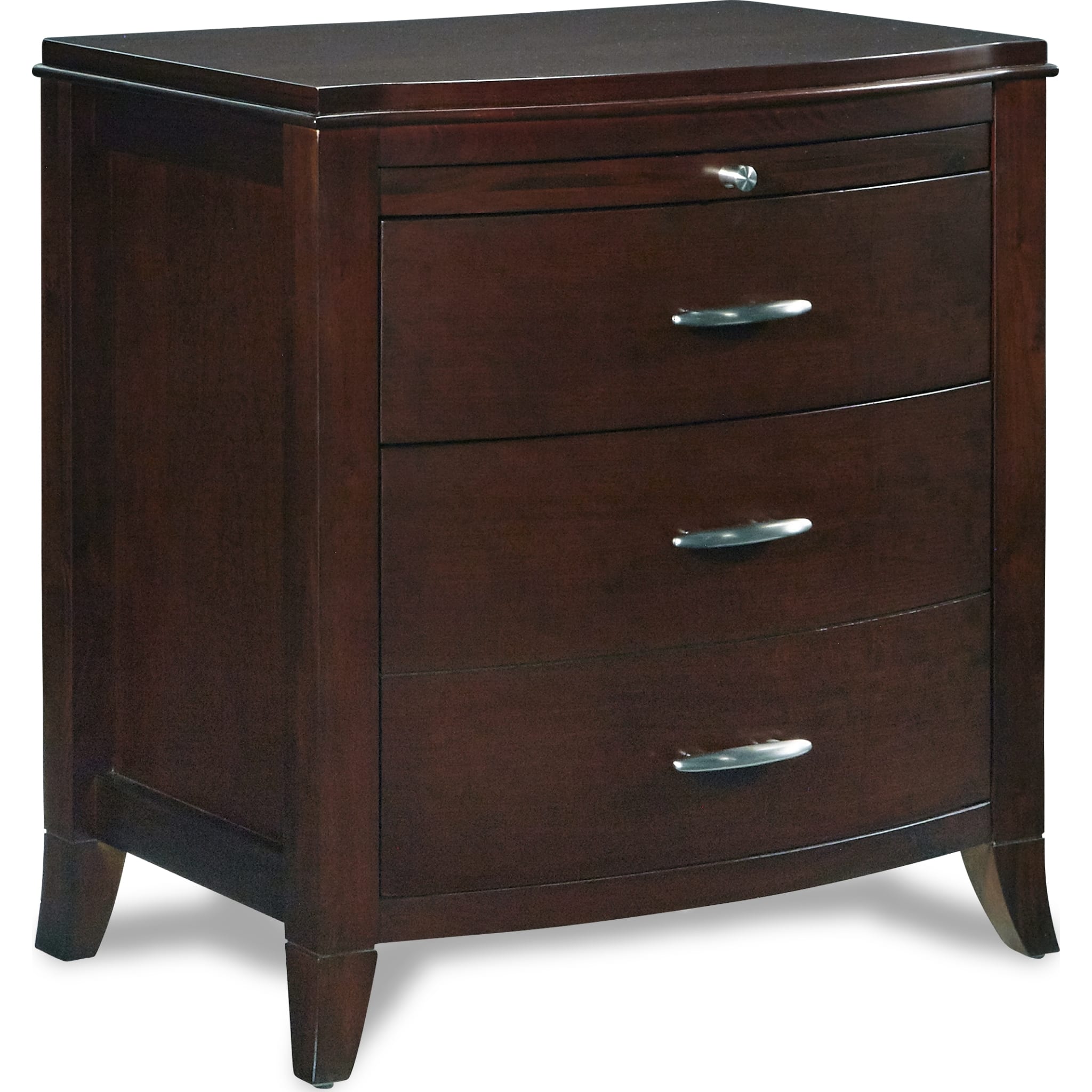 Brighton Two Drawer Nightstand in Cinnamon