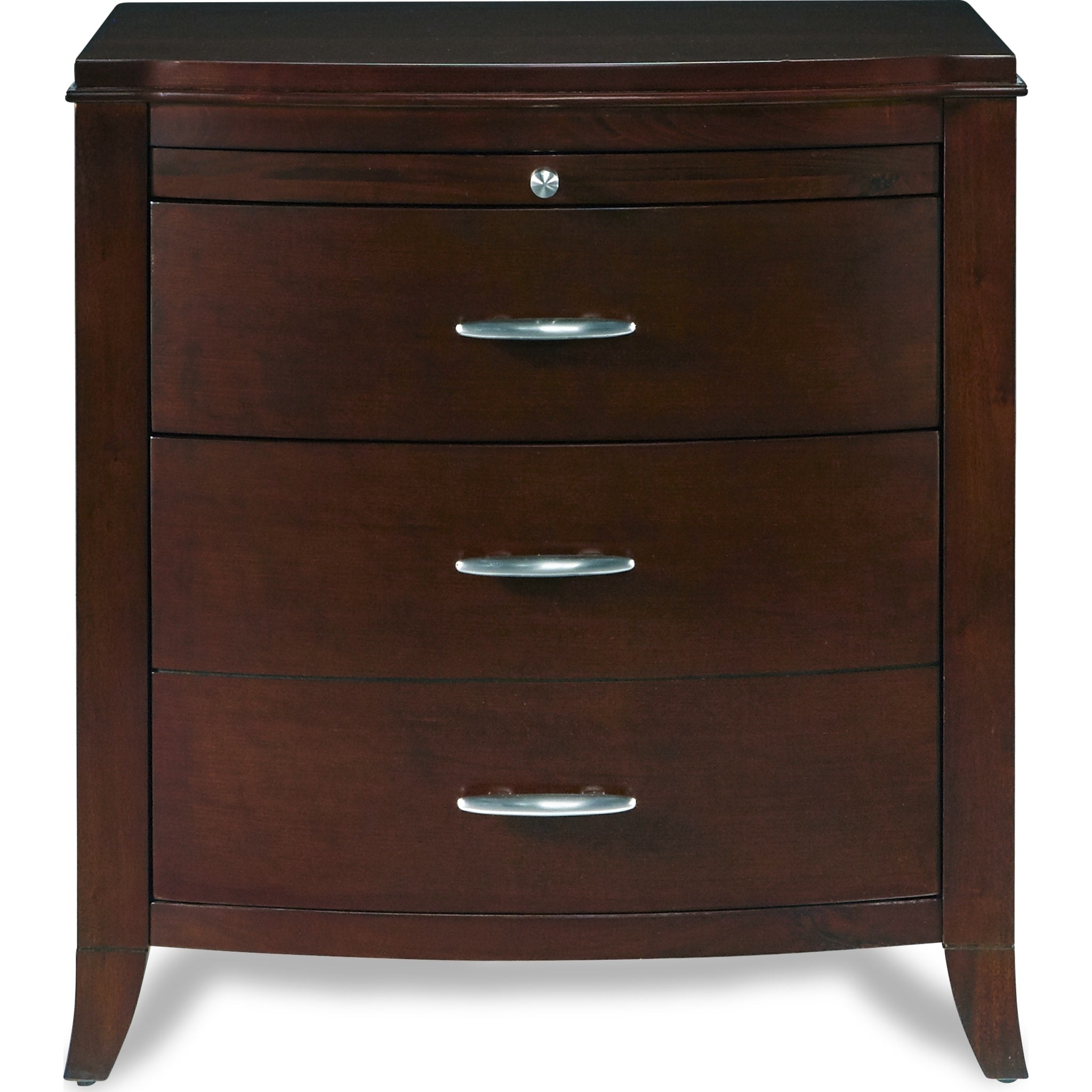 Brighton Two Drawer Nightstand in Cinnamon