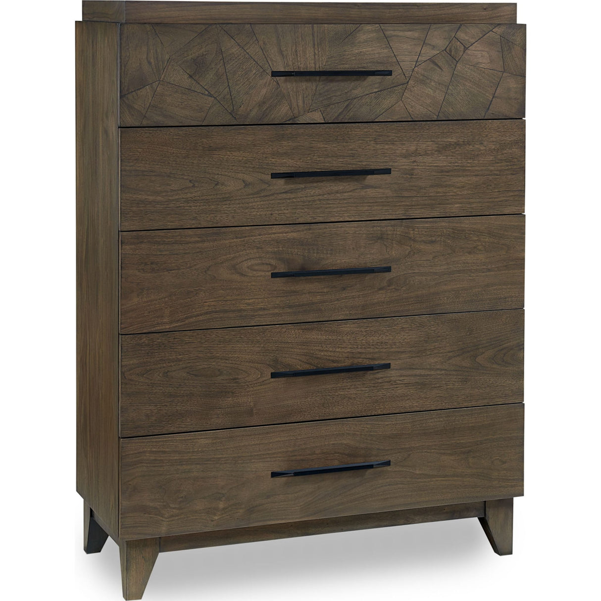 Broderick Five-Drawer Chest  in Wild Oats Brown (2024)