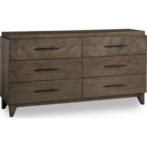 Broderick Six-Drawer Dresser  in Wild Oats Brown (2024)