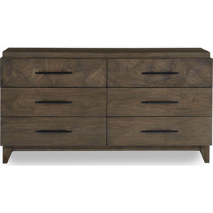 Broderick Six-Drawer Dresser  in Wild Oats Brown (2024)