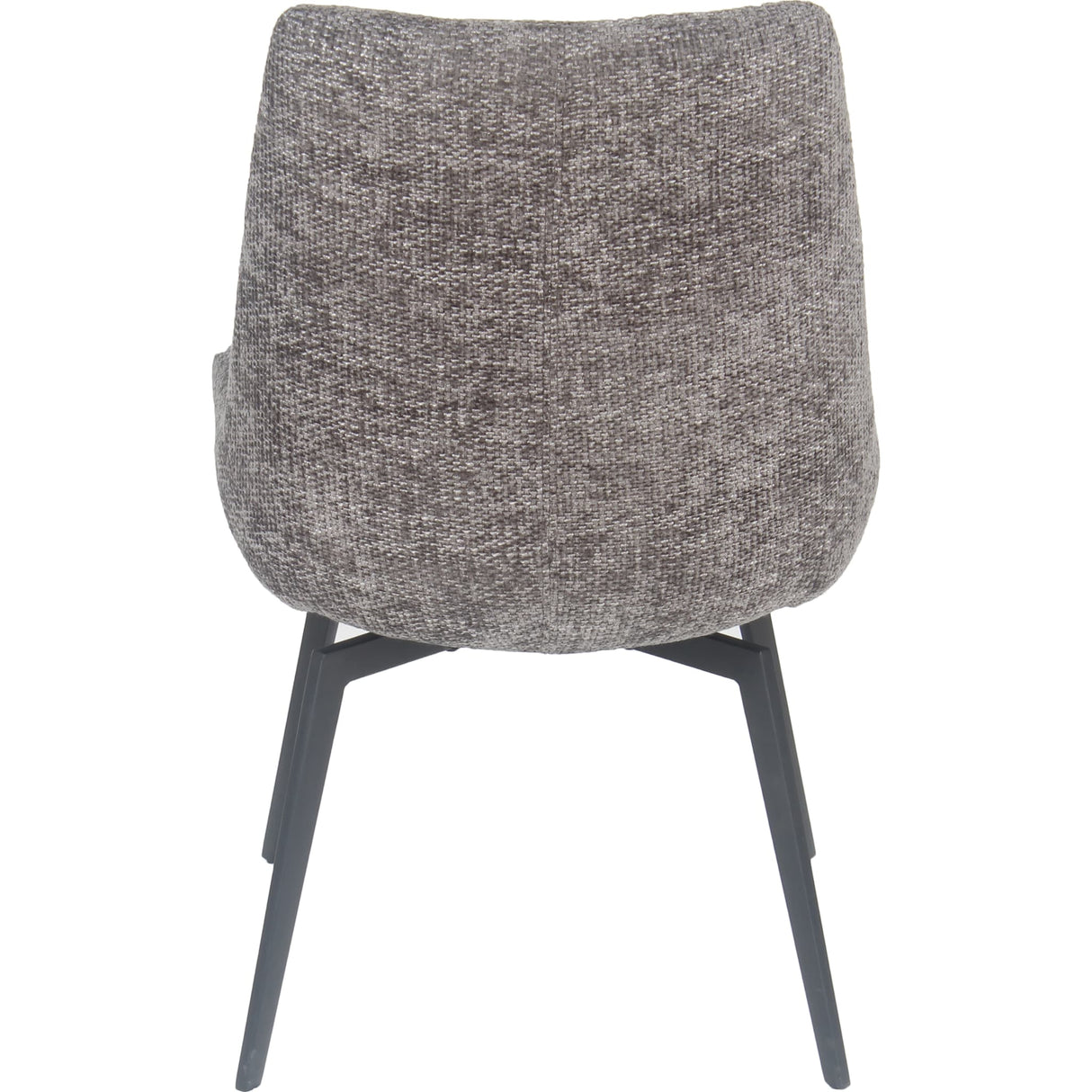 CEO 180 Degree Return Swivel Upholstered Dining Chair in Oyster