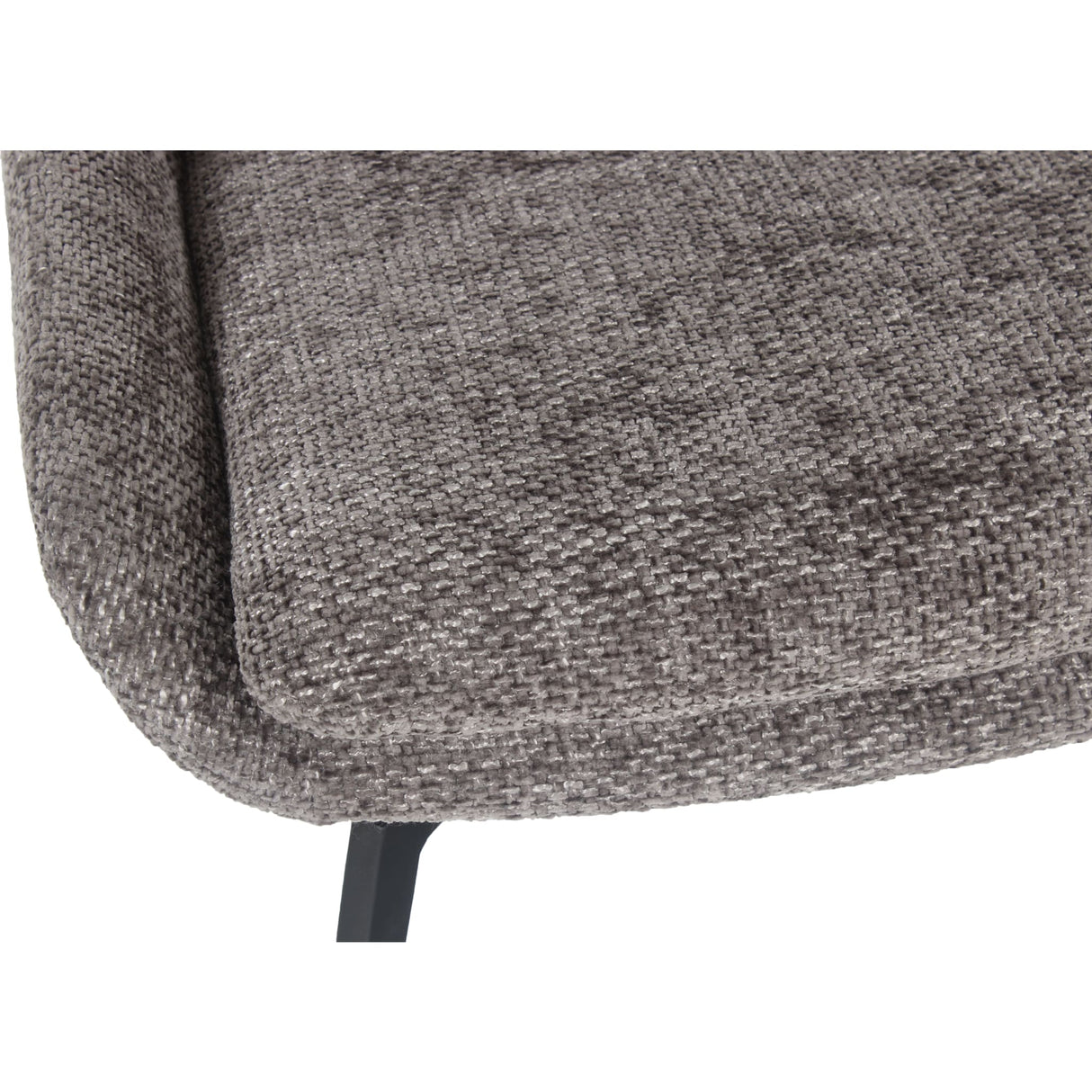 CEO 180 Degree Return Swivel Upholstered Dining Chair in Oyster