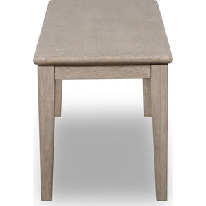 Camden Oak Wood Bench in Chai