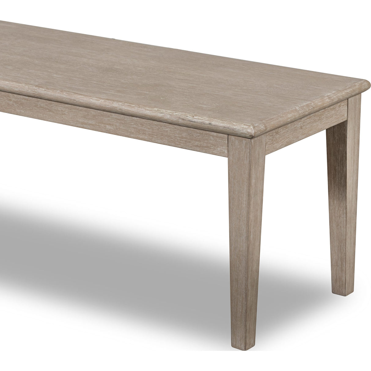 Camden Oak Wood Bench in Chai