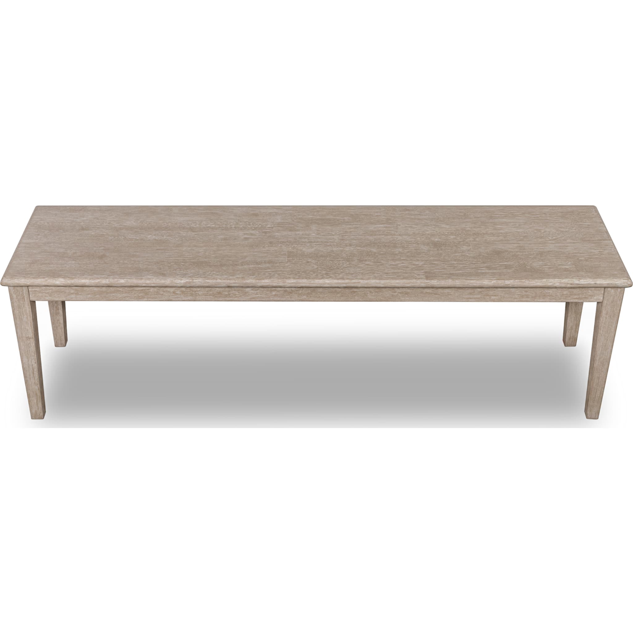 Camden Oak Wood Bench in Chai