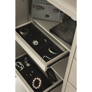 Camden Six Drawer One Door Oak Wood Chest in Chai